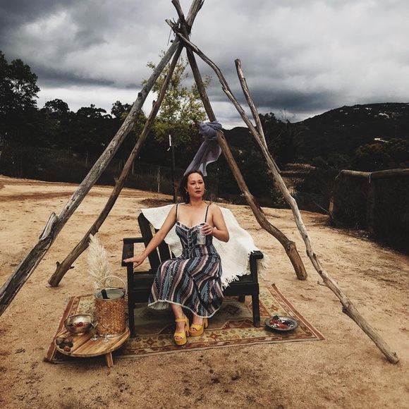 • reformation colorful maxi • - Picture 2 of 4